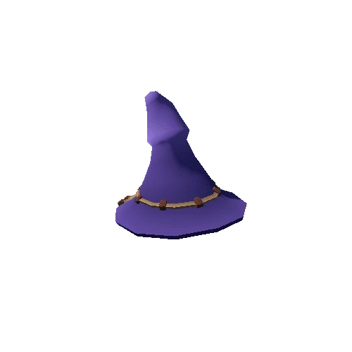 Wizard Hat 08 Purple